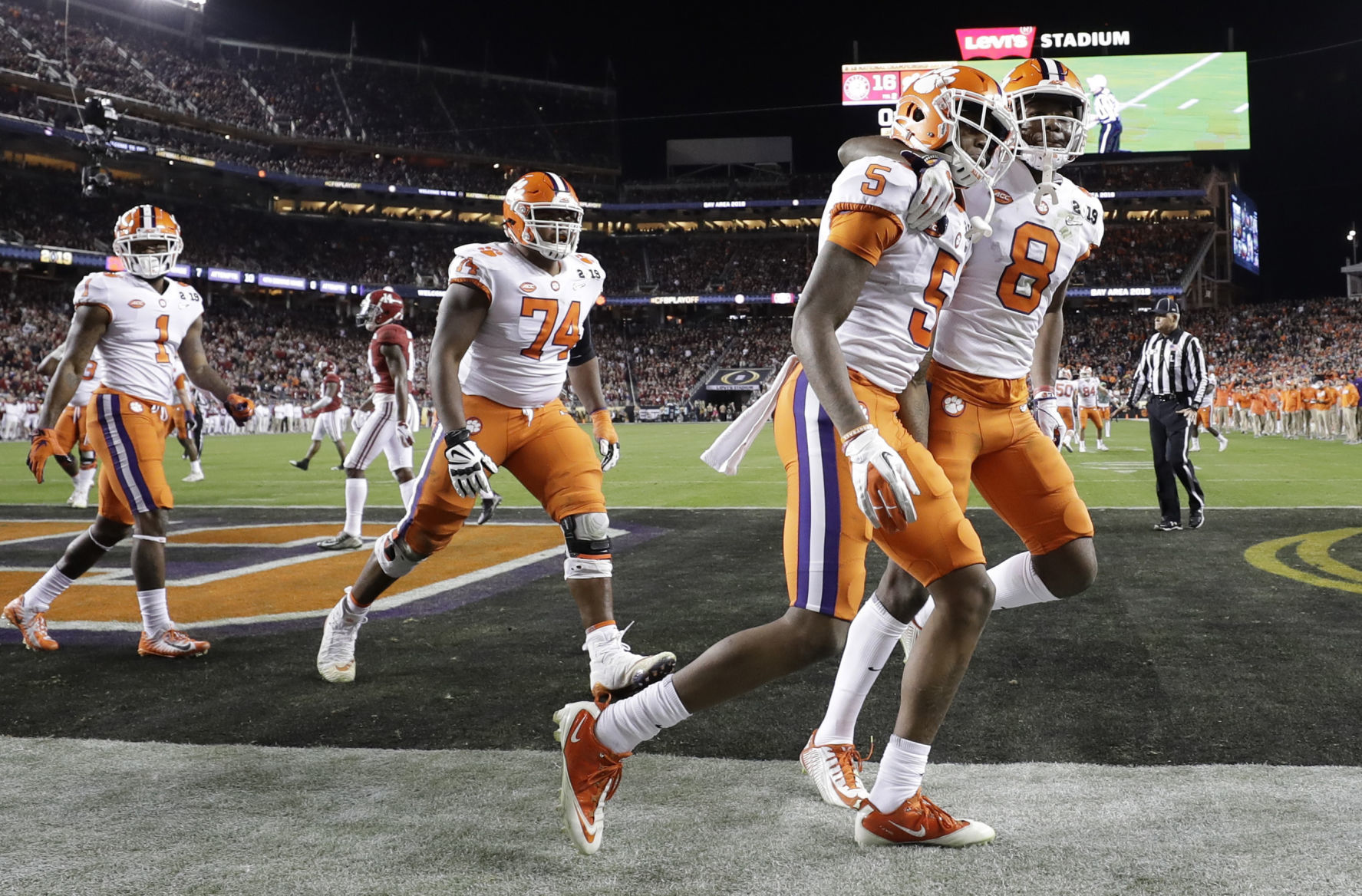 CFP National Championship Clemson Alabama Football